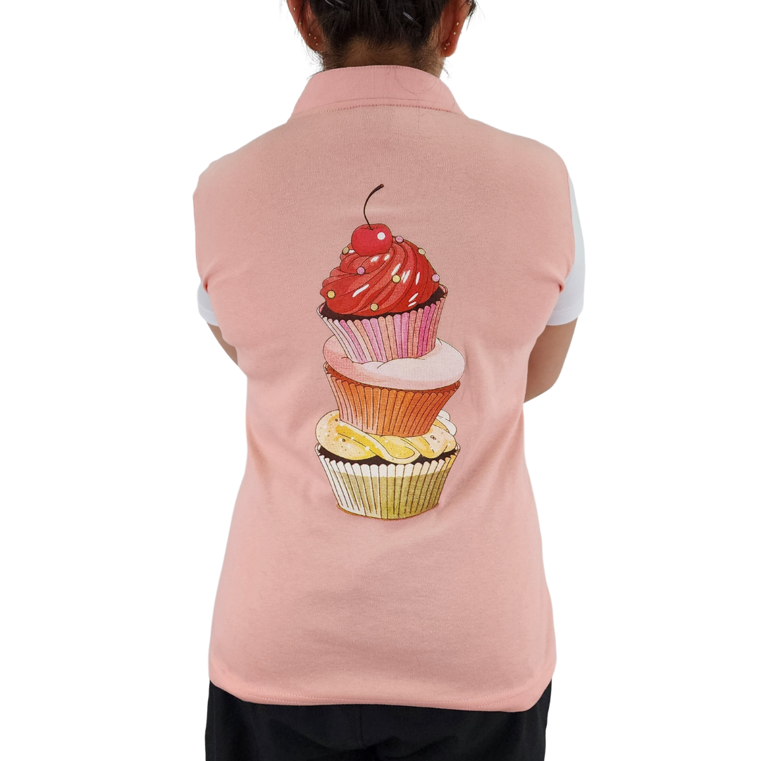 Camisola Chef Mode Dama Cupcake