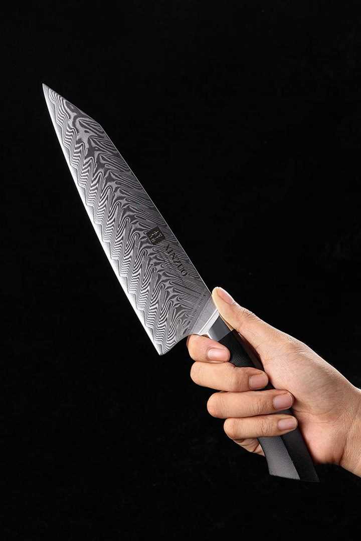 Cuchillo de Cocina Xinzuo Katana Samurai Master Carbon